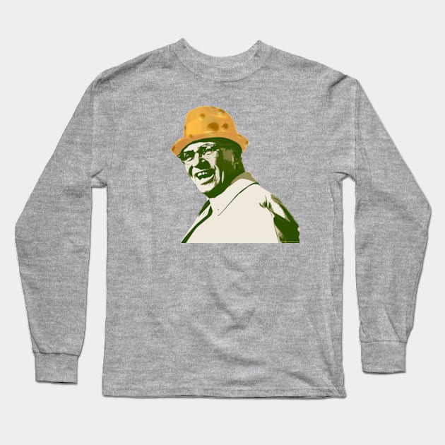 Vince Cheese Hat Long Sleeve T-Shirt by wifecta